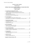Stabilizing College Funding Through Development of a Centralized Robust Online Learning Environment by N/A University of Alaska Anchorage Academic Innovations and eLearning
