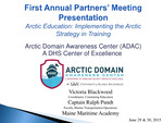 Arctic Education: Implementing the Arctic Strategy in Training by Victoria Blackwood and Ralph Pundt