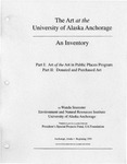 The art at the University of Alaska Anchorage : an inventory. Part I: art of the Art in Public Places program by N/A N/A