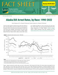 Alaska DUI Arrest Rates, by Race: 1990-2022 by Rus'sel Sampson and Andrew Gonzalez