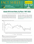 Alaska DUI Arrest Rates, by Place: 1987-2022 by Rus'sel Sampson and Andrew Gonzalez