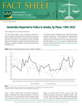 Homicides Reported to Police in Alaska, by Place: 1985-2022 by Rus'sel Sampson