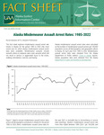 Alaska Misdemeanor Assault Arrest Rates: 1985-2022 by Rus'sel Sampson