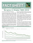 Burglary in Alaska: 1985–2012 by Khristy Parker