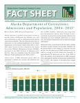 Alaska Department of Corrections: Admissions and Population, 2004–2013 by Khristy Parker