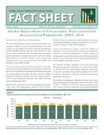 Alaska Department of Corrections: Post-conviction Incarcerated Population, 2005–2014 by Khristy Parker