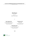 Alaska Sex Offender Recidivism and Case Processing Study: Final Report by Brad A. Myrstol, Marny Rivera, and Khristy Parker