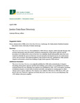 Justice Data Base Directory by Moras N/A and Alaska Justice Statistical Analysis Unit