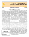 Alaska Justice Forum ; Vol. 10, No. 4 (Winter 1994) by Phyllis Morrow, N/A Bureau of Justice Statistics, and Teresa W. Carns
