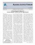 Alaska Justice Forum ; Vol. 10, No. 2 (Summer 1993) by Phyllis Morrow and N/A Bureau of Justice Statistics