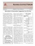 Alaska Justice Forum ; Vol. 9, No. 4 (Winter 1993) by A. B. Dellinger, N. E. Schafer, N/A Bureau of Justice Statistics, John E. Angell, and Roger C. Miller