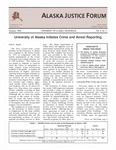 Alaska Justice Forum ; Vol. 9, No. 2 (Summer 1992) by John E. Angell, N/A Bureau of Justice Statistics, N. E. Schafer, and Melissa S. Green
