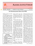 Alaska Justice Forum ; Vol. 8, No. 4 (Winter 1992) by Lawrence C. Trostle, Darren McShea, Russell Perras, N/A Bureau of Justice Statistics, N. E. Schafer, Michael P. Tubbs, and Lisa Rieger
