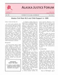 Alaska Justice Forum ; Vol. 8, No. 3 (Fall 1991) by Emily E. Read, Ginny Fay, and N/A Bureau of Justice Statistics