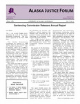 Alaska Justice Forum ; Vol. 7, No. 4 (Winter 1991) by Rieger N/A, N/A Bureau of Justice Statistics, and Nella Lee
