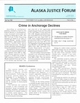 Alaska Justice Forum ; Vol. 5, No. 1 (Spring 1988) by Bureau of Justice Statistics