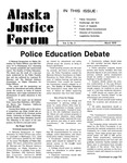 Alaska Justice Forum ; Vol. 3, No. 3 (March 1979) by Endell V. N/A and N/A UAA Criminal Justice Center