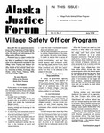Alaska Justice Forum ; Vol. 3, No. 6 (June 1979) by M. James Messick and N/A UAA Criminal Justice Center
