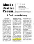 Alaska Justice Forum ; Vol. 2, No. 4 (April 1978) by Peter Smith Ring, Lisa Naito, and N/A UAA Criminal Justice Center