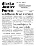 Alaska Justice Forum ; Vol. 1, No. 2 (June 1977) by Peter Smith Ring, Stephen Conn, and N/A UAA Criminal Justice Center