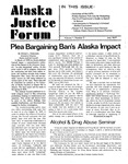 Alaska Justice Forum ; Vol. 1, No. 3 (July 1977) by Michael L. Rubinstein, Judy Hill, John E. Angell, Peter Smith Ring, and John E. Havelock