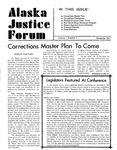 Alaska Justice Forum ; Vol. 1, No. 7 (November 1977) by Roger V. Endell, Barry Stern, Kim Moeller, and John E. Havelock