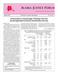 Alaska Justice Forum ; Vol. 20, No. 2 (Summer 2003) by Giblin N/A and Robin Bronen