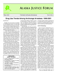 Alaska Justice Forum ; Vol. 19, No. 4 (Winter 2003) by Myrstol A. N/A, Matthew Giblin, and John Riley