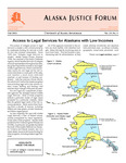 Alaska Justice Forum ; Vol. 19, No. 3 (Fall 2002) by UAA Justice Center