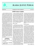 Alaska Justice Forum ; Vol. 19, No. 2 (Summer 2002) by UAA Justice Center