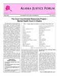 Alaska Justice Forum ; Vol. 18, No. 4 (Winter 2002) by Carns W. N/A, N/A Bureau of Justice Statistics, and N/A UAA Justice Center