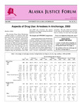 Alaska Justice Forum ; Vol. 18, No. 3 (Fall 2001) by Giblin N/A, Antonia Moras, and Steve Fishback