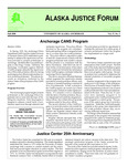 Alaska Justice Forum ; Vol. 17, No. 3 (Fall 2000) by Giblin N/A, Phyllis Morrow, and John Riley