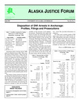 Alaska Justice Forum ; Vol. 16, No. 3 (Fall 1999) by Moras N/A and N/A UAA Justice Center