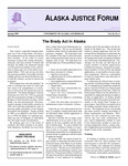 Alaska Justice Forum ; Vol. 16, No. 1 (Spring 1999) by Atwell N/A, Lawrence C. Trostle, and N/A Bureau of Justice Statistics