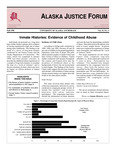 Alaska Justice Forum ; Vol. 15, No. 3 (Fall 1998) by Bureau of Justice Statistics