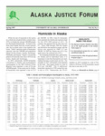 Alaska Justice Forum ; Vol. 14, No. 1 (Spring 1997) by Bureau of Justice Statistics