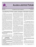 Alaska Justice Forum ; Vol. 11, No. 1 (Spring 1994) by Teresa W. Carns, N/A Bureau of Justice Statistics, and N/A UAA Justice Center