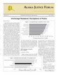 Alaska Justice Forum ; Vol. 28, No. 1 (Spring 2011) by Brad A. Myrstol and N/A UAA Justice Center