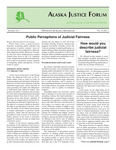 Alaska Justice Forum ; Vol. 29, No. 2 (Summer 2012) by Brad A. Myrstol, Cory R. Lepage, and Barbara Armstrong