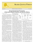 Alaska Justice Forum ; Vol. 23, No. 1 (Spring 2006) by Snodgrass Matthew N/A and Antonia Moras