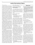 Justice Reinvestment Report by Barbara Armstrong