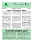 A Survey of Studies on Judicial Selection by Ryan Fortson and Kristin S. Knudsen