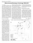 Officer-Involved Shootings in Anchorage 1993-2013 by Troy C. Payne