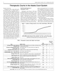 Therapeutic Courts in the Alaska Court System by Barbara Armstrong