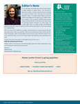 Editor's Note by Pamela Cravez