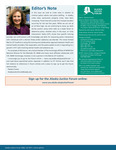 Editor's Note by Pamela Cravez