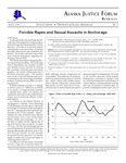 Forcible Rapes and Sexual Assaults in Anchorage by André B. Rosay