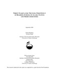 Thirty Years Later: The Long-Term Effect of Boarding Schools on Alaska Natives and Their Communities by Suzanne Sharp and Diane Hirshberg