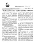 The Fiscal Impact of Capital Spending in Alaska by Oliver Scott Goldsmith